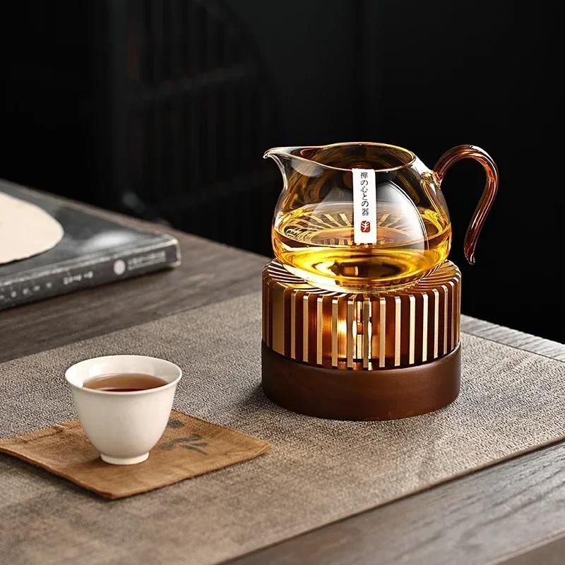 Creative Teapot Warmer Round Candle Base Heater Warmer Coffee Holder Home Office Milk Tea Teapot Holder Convenient to Use