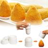 Инструмент для приготовления суши Arancini Maker DIY Handmade Bento Rice Ball Plastic Mold Домашняя итальянская еда Форма для мясных шариков Кухонные принадлежности