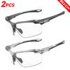 SCVCN Photochromic 2-pack Cycling Glasses Explosion Proof Hunting Outdoor Bicycle Sports Running Sunglasses Tactical Goggles