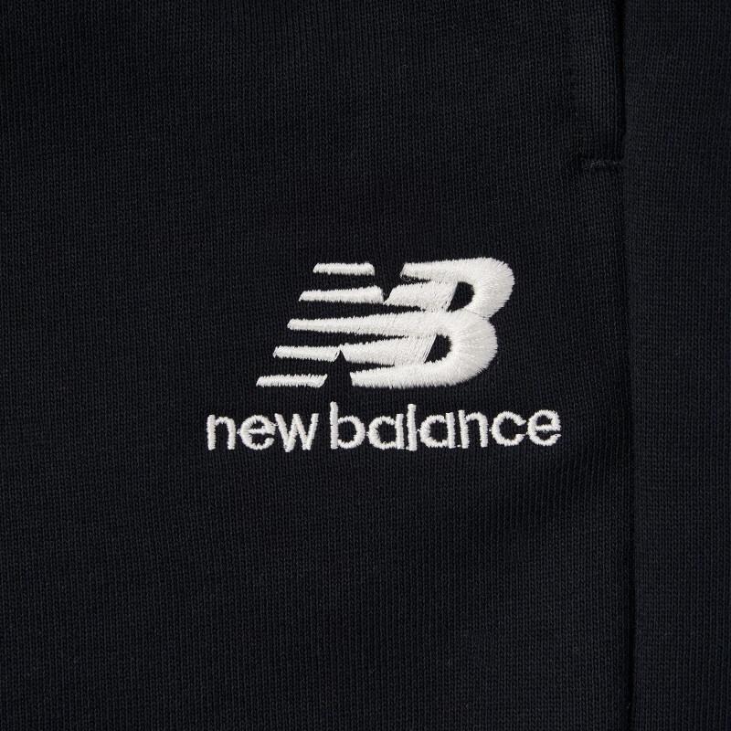 New Balance Хлопковые шорты с логотипом Азиатский размер 'Черный' Мужские 5VD24213-BK