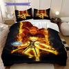 3pc Naruto-themed Printed Bedding Set( Without Core), Soft and Skin-friendly, Suitable for Bedroom or Guest Room