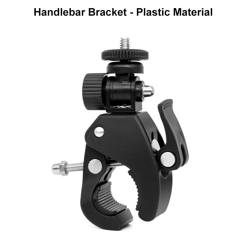 Aluminum Bike Bicycle Handlebar Mount For GoPro Hero 13 12 11 10 9 8 Insta360 X2 X3 X4 DJI Osmo Action 5 4 3 Camera Accessories