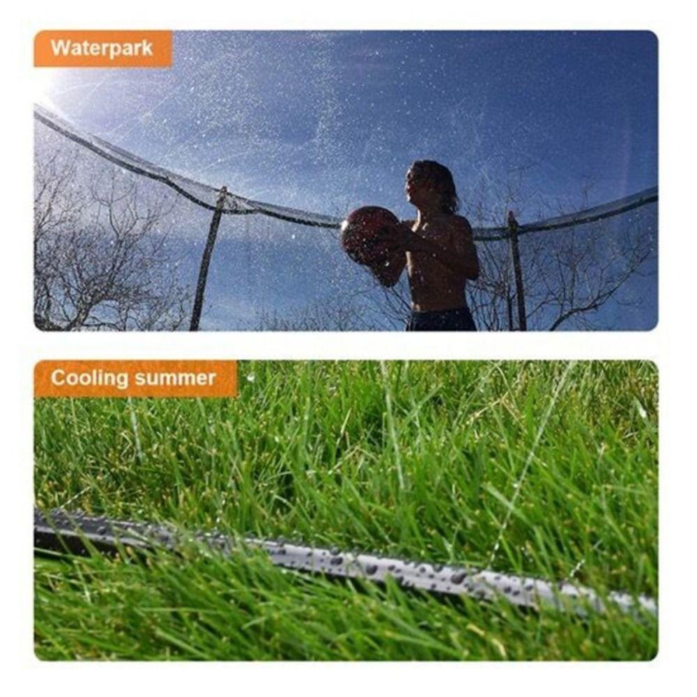 8/10/12/15m Trampoline Sprinkler Drip Irrigation Lawn Sprinkler Water Ring Outdoor Use