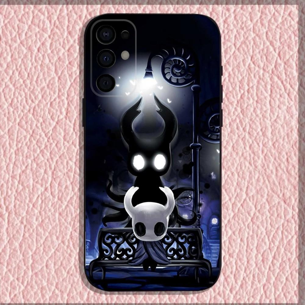 Чехол для телефона H-Hollow Knight для Samsung S25, S24, S21, S22, S23, S30, Ultra, S20, Plus, Fe, Lite, Note, 10, 9, 5G Черный