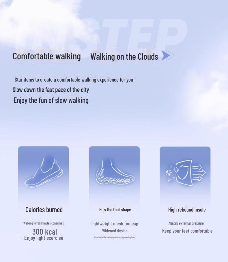 Женские весенние кроссовки для ходьбы 2024 года — мягкие, легкие, дышащие повседневные кроссовки для пожилых и матерей среднего возраста