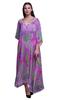 Ogee Damask Ladies Kaftan Holiday Loungewear Maxi Dress Beach
