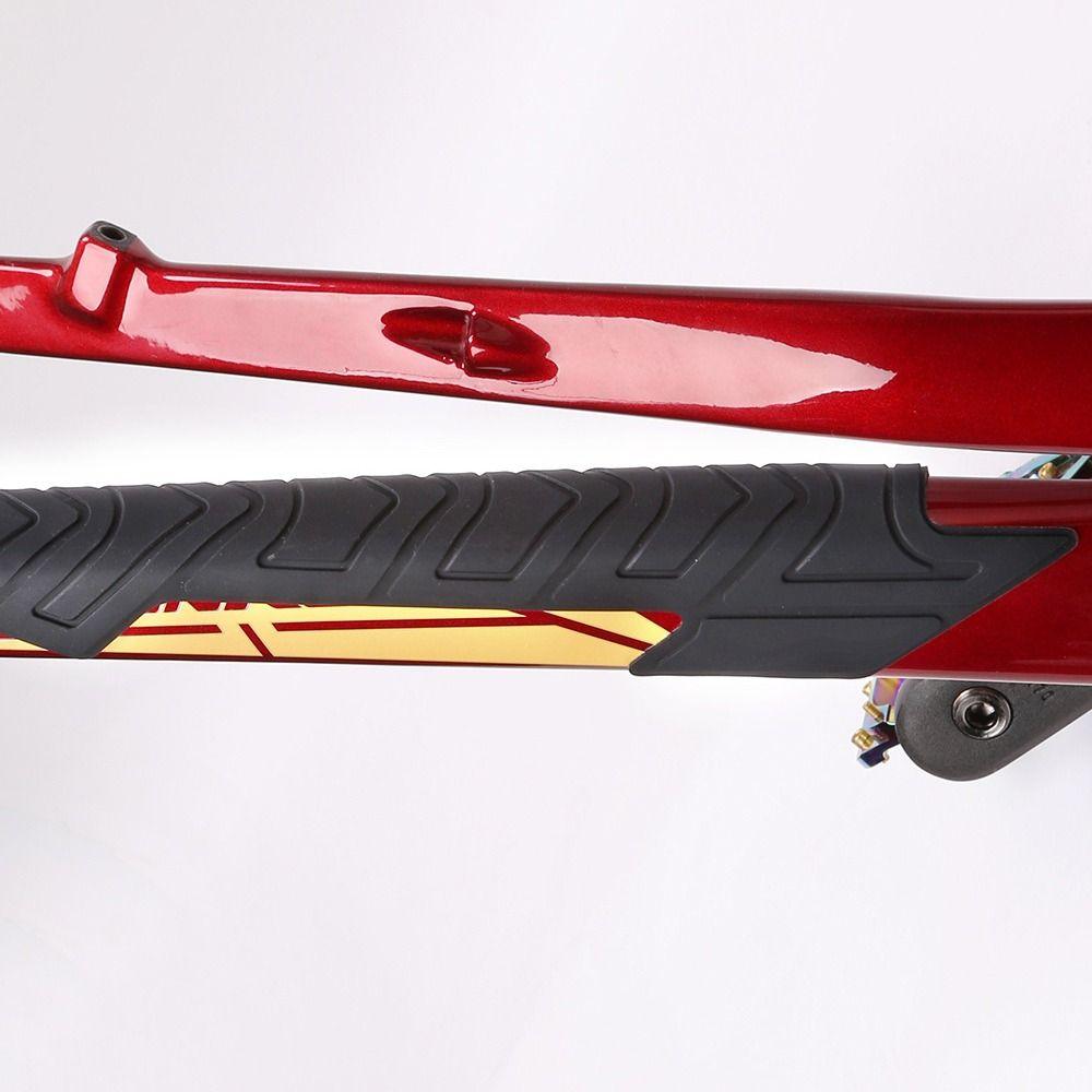 Silicone Bike Chain Guard Scratch-Resistant Chain Guard Sticker Bicycle Maintenance