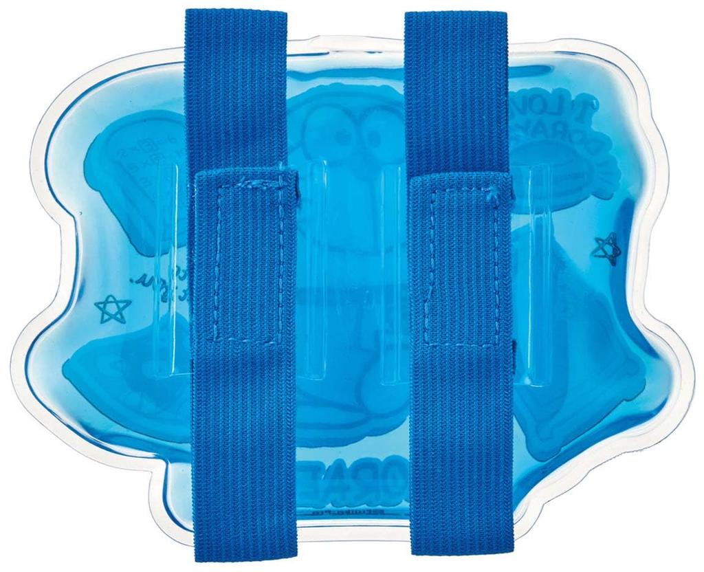 Пакет со льдом Skater с ремешком Doraemon, наклейкой, Sanrio, 14x8см, CLBB1-A