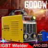 6000W TIG/MMA Electric Welding Machine ARC-225 IGBT Inverter Stick Welder  22.5x10x15cm