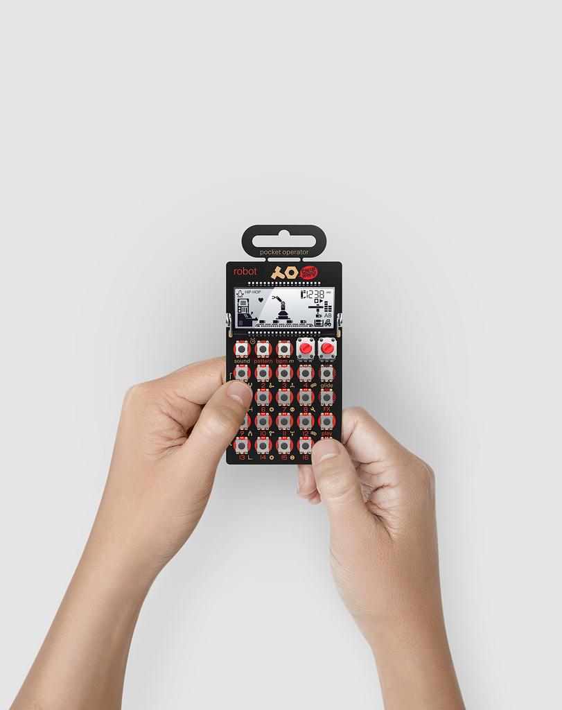 Подростковый инженерный карманный оператор 8-битный робот-синтезатор импортный PO-28 [Обычный продукт]