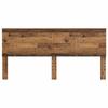 Headboard with Reclaimed Wood Look 200 cm Particleboard