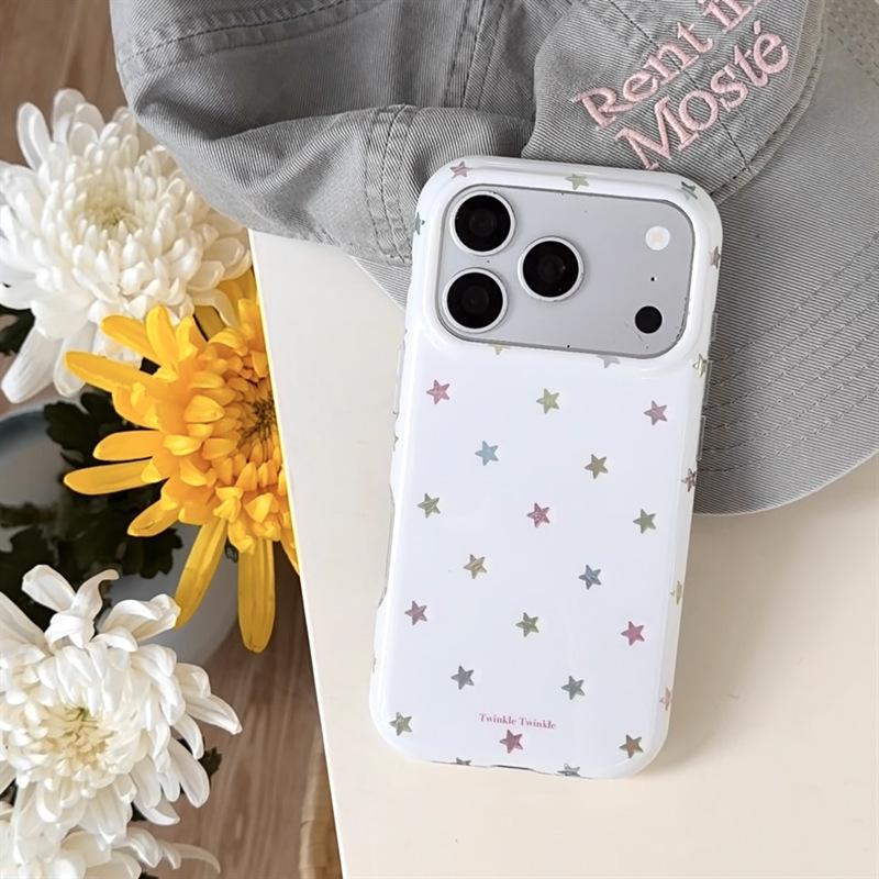 Яркий чехол-звездочка на весь экран для iPhone 17/16 Pro Max/15 Pro