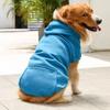 Winter Dog Clothes Pure Color Cat Dog Hoodie Autumn Winter Dog Coat Jacket Puppy Chihuahua Windproof Apparel for Small Large Dog