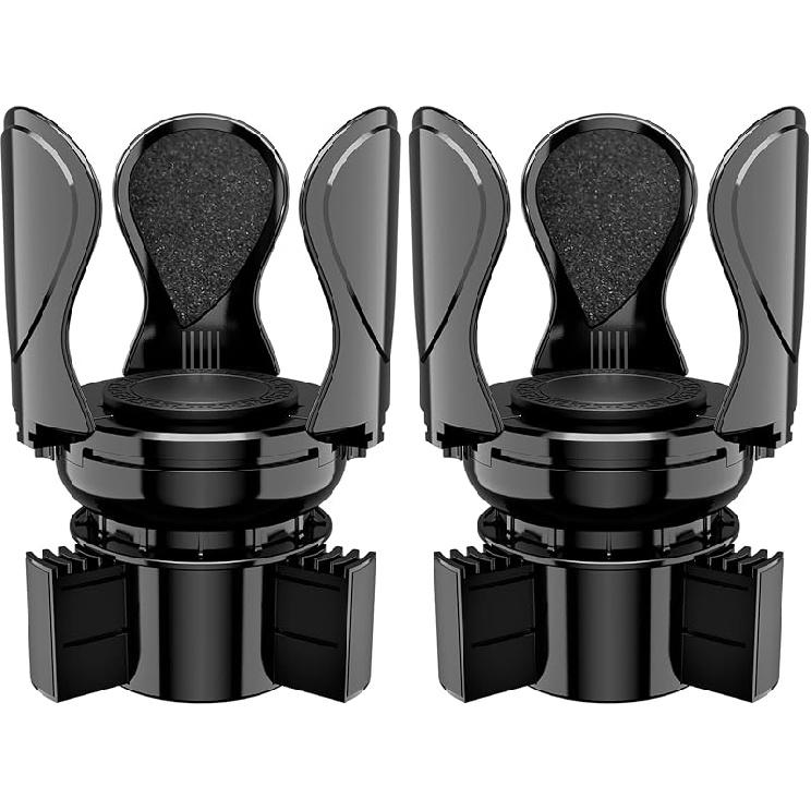 Car Cup Holder Expander, Cup Holder Extender Adapter With Expandable Arm And Adjustable Base, Compatible With Yeti Ramblers 14-64Oz, Hydro Flasks