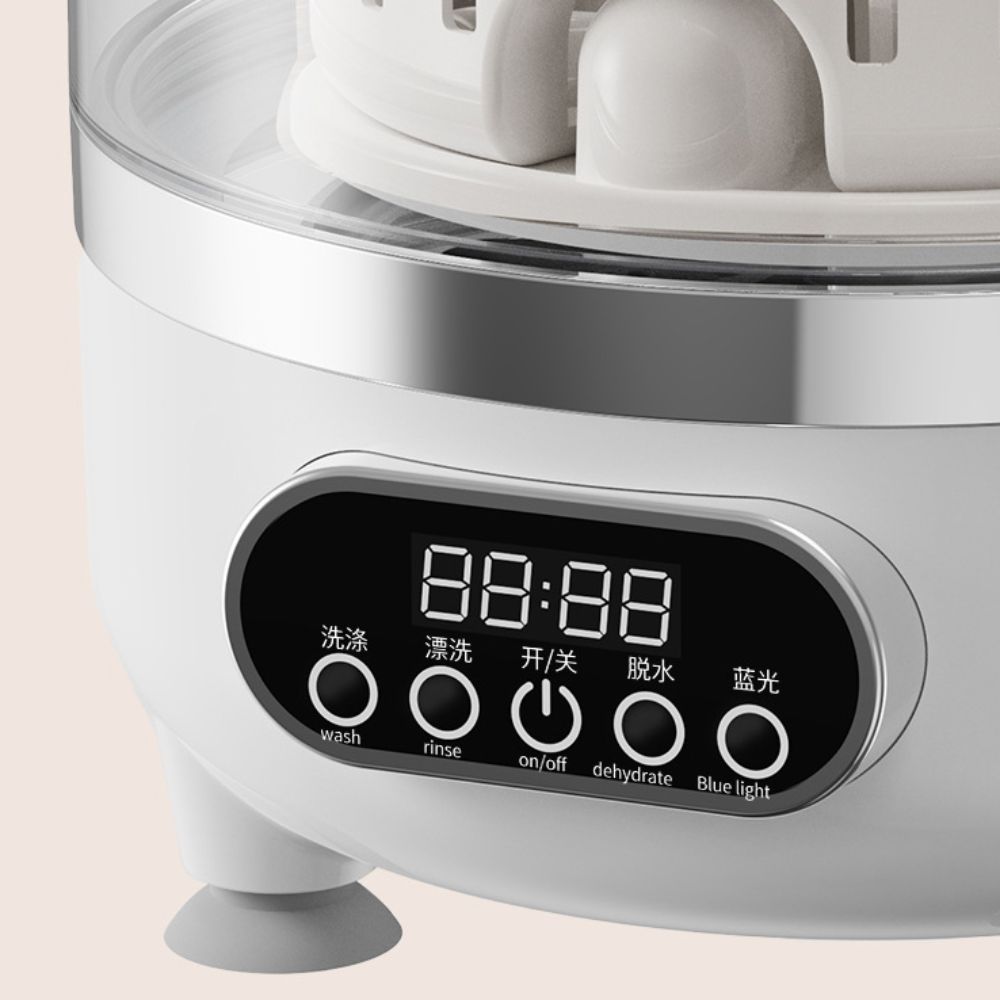 Blue Light Mini Washing Machine Shockproof Spin Dryer Portable Clothes Washer Dormitories