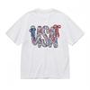 Women's Soft Breathable All Season Classic T-ShirtPatriotic Floral USA Tee