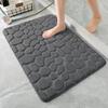 Мягкий коврик для ног Coral Velvet, впитывающий, противоскользящий, утолщенный, для ванной комнаты, гостиной, прихожей, коврик от пыли и воды, прикроватный коврик