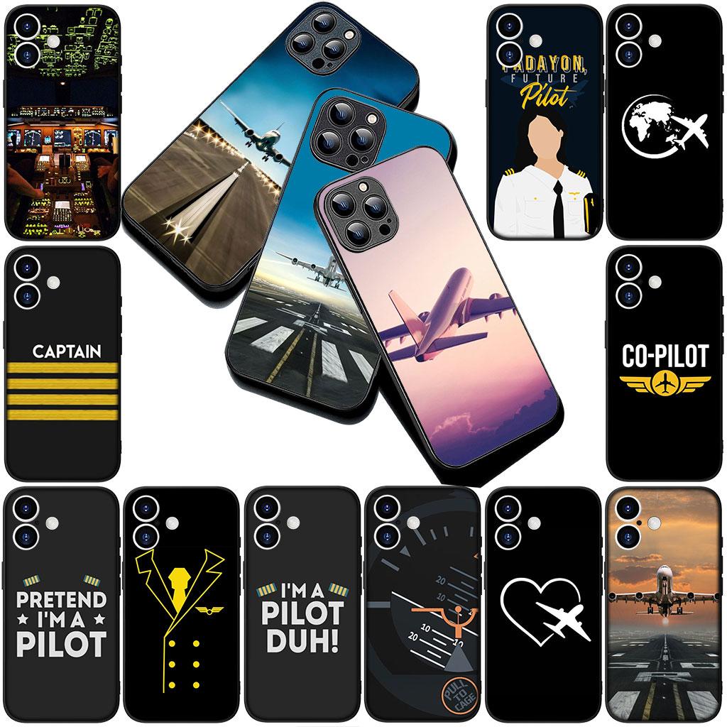 Чехол для Motorola Moto G86 G57 E14 E15 G14 G34 G35 G84 G24 A54 G15 Power E22 Чехол Авиация Путешествия Самолет Пилот Погоны