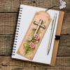3Pcs Flower Patterns DIY Irregular Shaped Diamonds Diamond Bookmark Art Projects for Readers Home Office Book Decor & Gift Idea