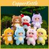 Pvc Plush Doll Keychain With Pp Cotton Filling For Children And Collectors