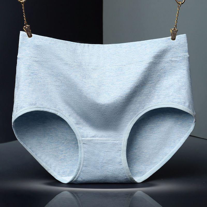 Cotton Mid Waist Women's Underwear Solid Color Breathable Sexy Mid Waist Triangle Pants Minimalist Design Underwear