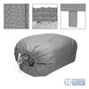 Housse de protection voiture - ECD GERMANY - A4 - Gris - Taille L 482x178x119cm