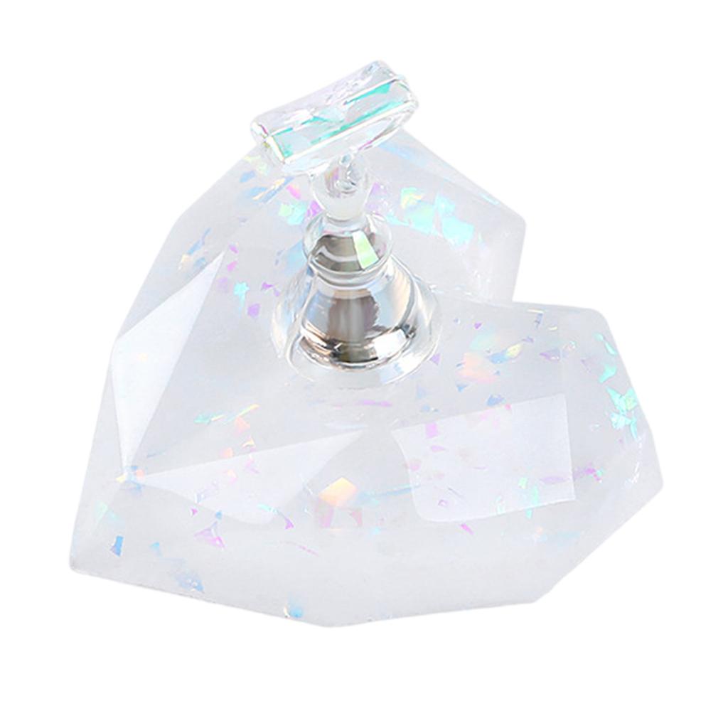 Nail Stand for Press On Nail Holder Acrylic Nail Art Display Stand Magnetic Nail Tips Practice Holder Salon Supplies