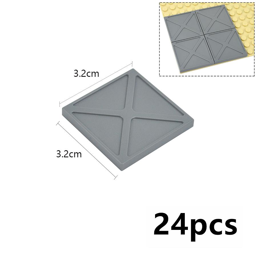 Конструктор DIY Ровные Плоские Плитки 4x4 6x6 8x8 8x16 Строительные Блоки Собирающиеся Частицы Легкая Доска Кирпичики 4*4 6*6 8*8 8*16 Пластина Креативная Игрушка