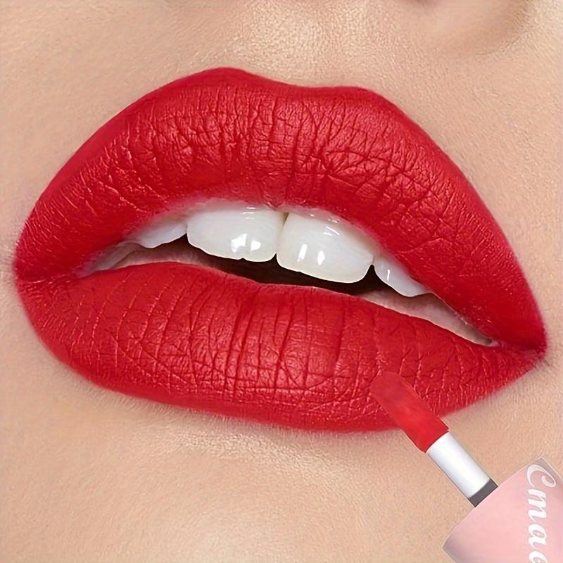 Double Head Matte Lipstick Lip Gloss Red Lipstick Waterproof Long Lasting For Halloween Masquerade COSPLAY Party Makeup Valentine's Day Gifts