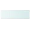 VidaXL Panneaux d'étagère 2 pcs Verre Transparent 100 x 30 cm