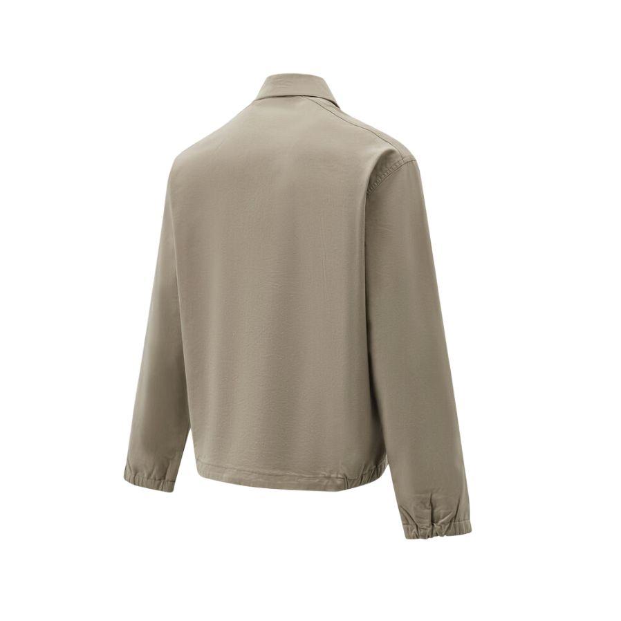 Timberland Мужская куртка с молнией на воротнике, однотонная, с длинным рукавом, A6BEG-DH5