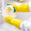 Right Hand with Cleaning Cloth Dishwashing Cleaning Gloves Lengthened Laundry Gloves