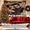 Custom Name Personalized Superhero Print Tapestry, Wall Art Decor, Bedroom, Dorm, Apartment, LivingRoom, Party Backdrop, Gift for Birthday