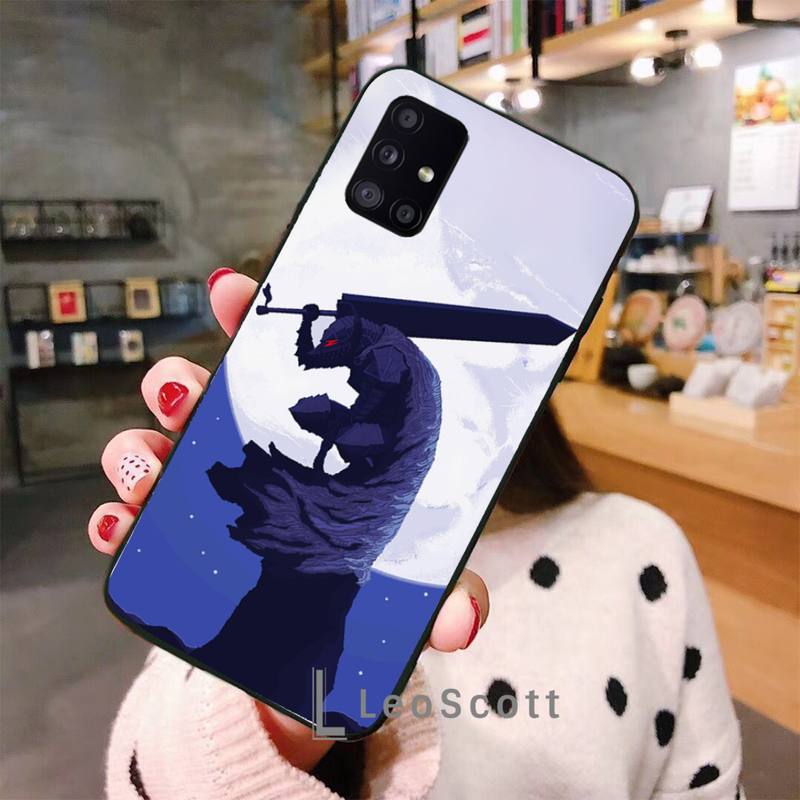 Чехол для телефона «Берсерк» для Samsung A32 A51 A52 A71 A50 A12 A21S S10 S20 S21 Plus Fe Ultra