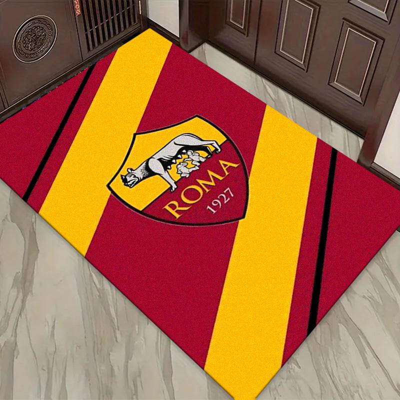 AS Roma Logo Carpet Rug for Living Room Bedroom Home Sofa Decoration,Kids play Non-slip Floor Mat