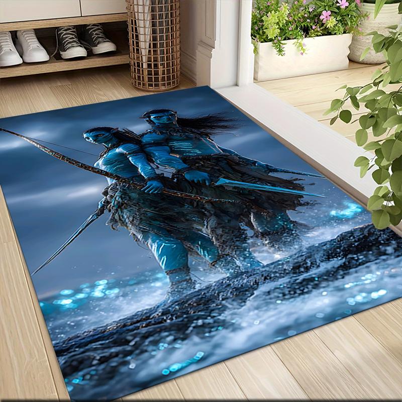 1Pc Avatar'S Ethereal Journey Carpet Rug Customizable Soft Washable Antislip Home Living Room Sofa Mats Personalized Rug 0917278