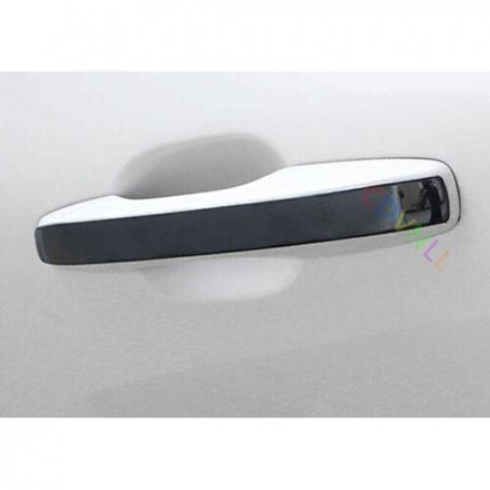 Fit For Volvo XC60 2018-2022Black Steel Exterior Outside Door Handle Cover Trim