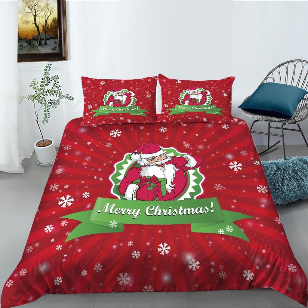 Комплект пододеяльников, домашнее постельное белье, уникальный дизайн, рождественский домашний текстиль, комплект одеял высокого качества