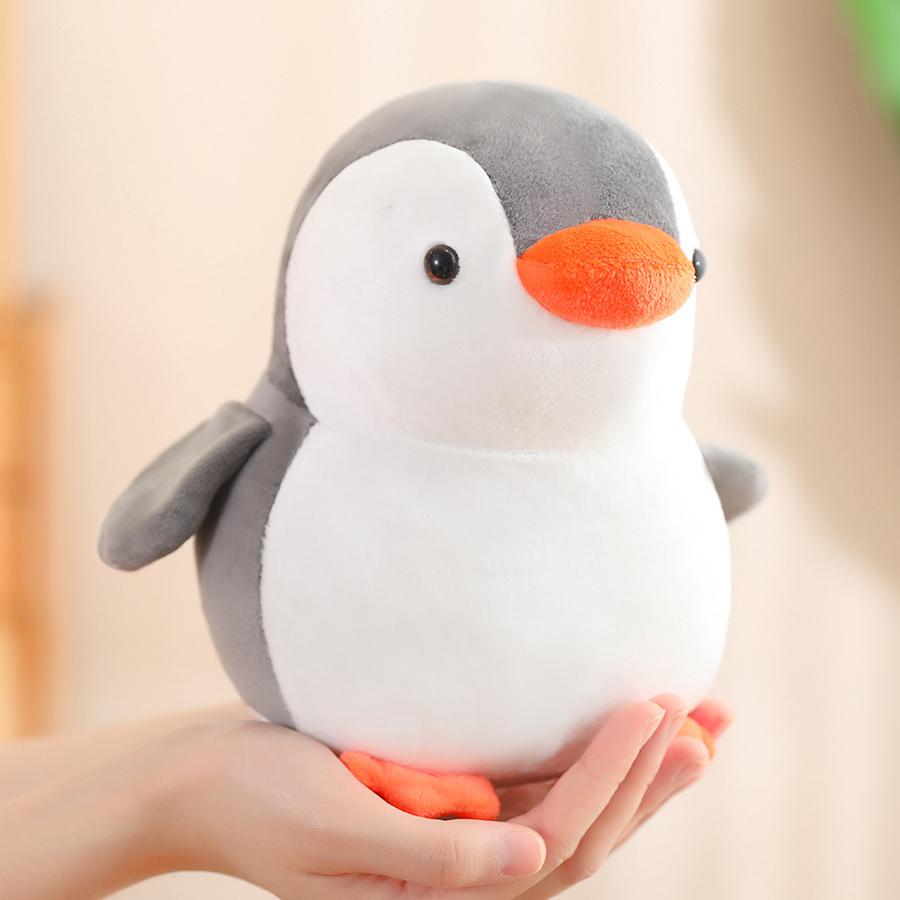 10-30cm Cartoon Colorful Penguin Plush Doll Pillow Blue Black Pink Animal Plush Toy Home Decor Gift for Boys Girls