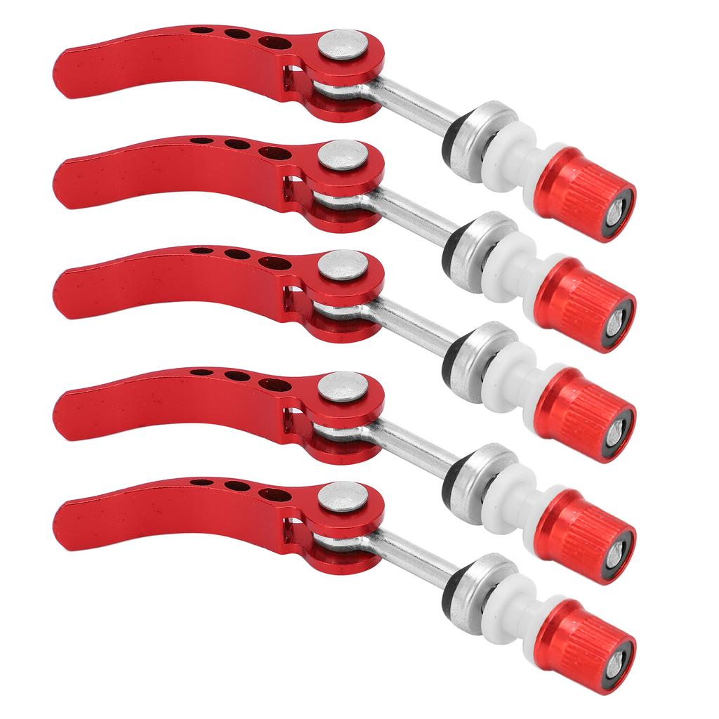 5 шт. Зажимы подседельного штыря Быстросъемные Алюминиевый сплав Прочный Зажим для велосипедной трубы Фиксированная передача для Универсальных велосипедов