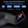 10.1Inch Laptop Quad-Core Processor with Android 12 2GB RAM 64GB ROM Built-in Camera WiFi USB Interface Tpye-C Charging for Learning and Entertainment