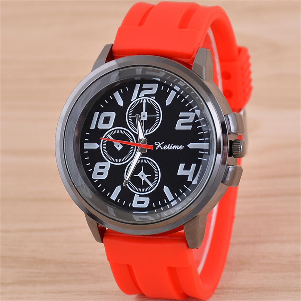 Men's Waterproof Luminous Running Alarm Clock Watch