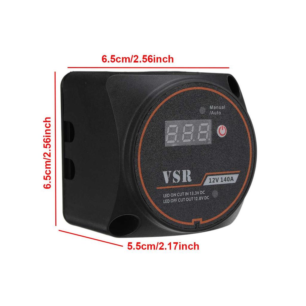12 В 140 А индикатор напряжения аккумуляторной батареи реле напряжения VSR автоматическая зарядка для Polaris для лодок Artic Cat