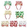 2025 Очки Блестящие Костюм для Вечеринки-Караоке Современные Бумажные Очки с Блестками