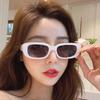 2pcs Fashion Sunglasses Classic Retro Square Women Brand Vintage Travel Small Rectangle Sun Glasses Female Eyewear Anti-Glare