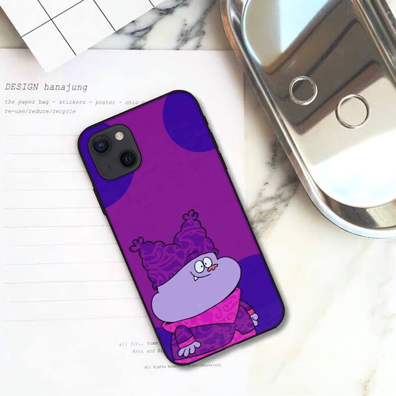 Милый мультяшный чехол для телефона с Чаудером для iPhone 11 12 Mini 13 14 15 Pro XS Max X Plus SE XR