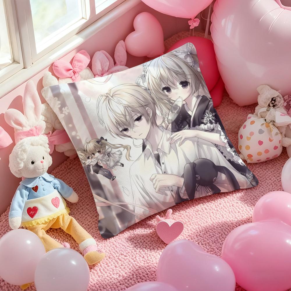 Аниме Y-Yosuga no Sora Наволочка с принтом для подушки, наволочка для дивана в гостиной и декора спальни