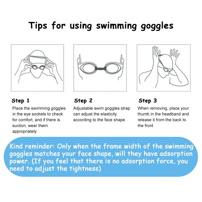 Детские плавательные очки с большой оправой и берушами, детские противотуманные плавательные очки для мальчиков и девочек, очки для бассейна и пляжа, плавательные очки