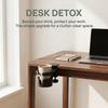 Black Clip On Cup Holder Rotatable Mug Holder Durable Desk Cup Holder  Home School Office Dorm