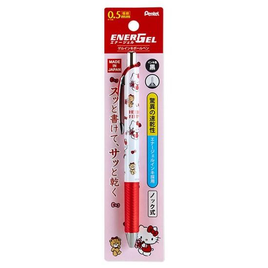 Шариковая ручка Sanrio Hello Kitty Pentel Energel 0,5 мм, разноцветная, 1 шт., популярный персонаж в Корее